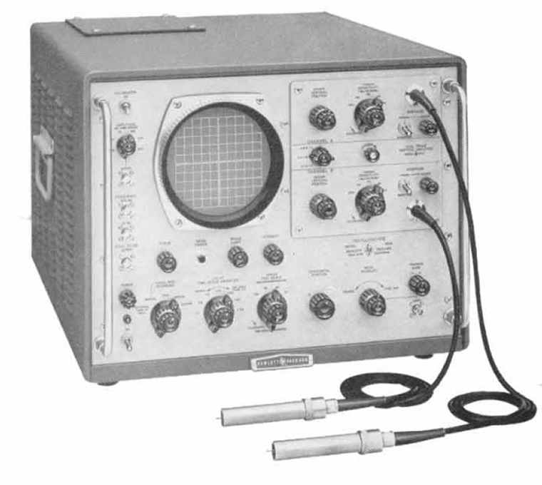 HP185A oscilloscope 